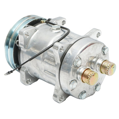 A/C climate compressor Ford, New Holland, Case IH OEM code 80450805, 5176185, 5811103, 9704118, 89508380