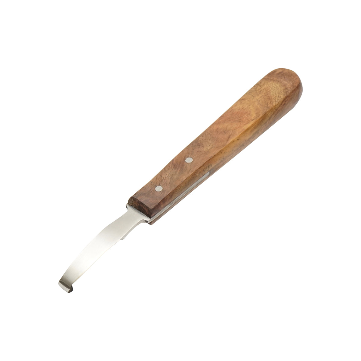 Double-edged reneta with hook for cleaning hooves, 160mm Breckner Germany