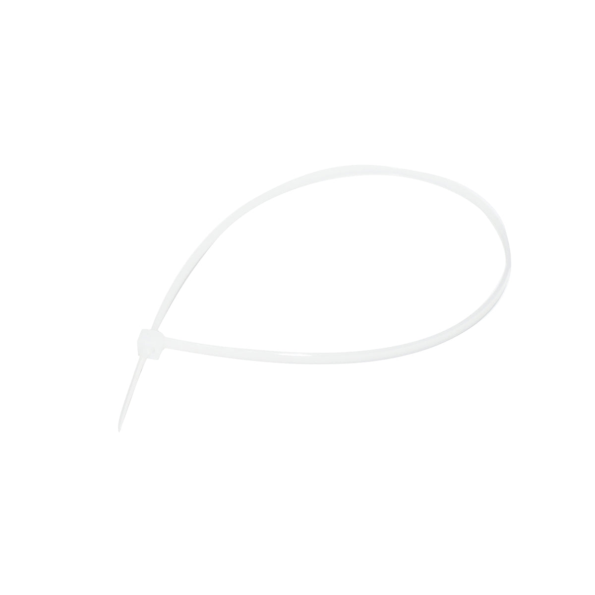Facet, plastic collar 3.5x300mm, white, set of 100 pieces Breckner Germany