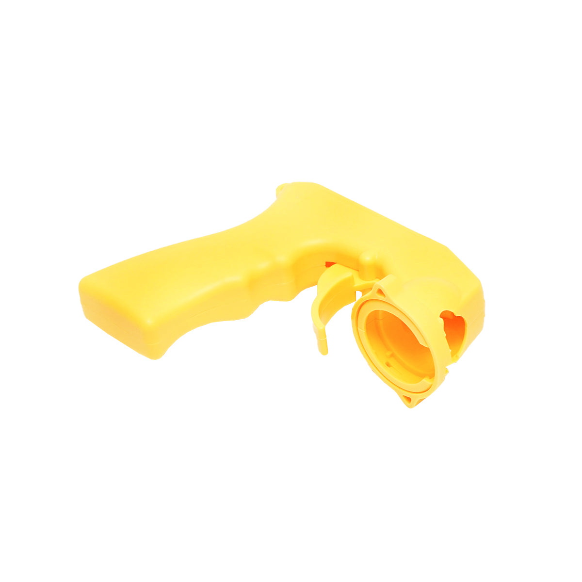 Yellow handle spray gun for spray paint can