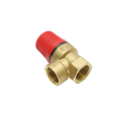 1/2 inch internal thread safety valve for solar panels water maximum 6 BAR