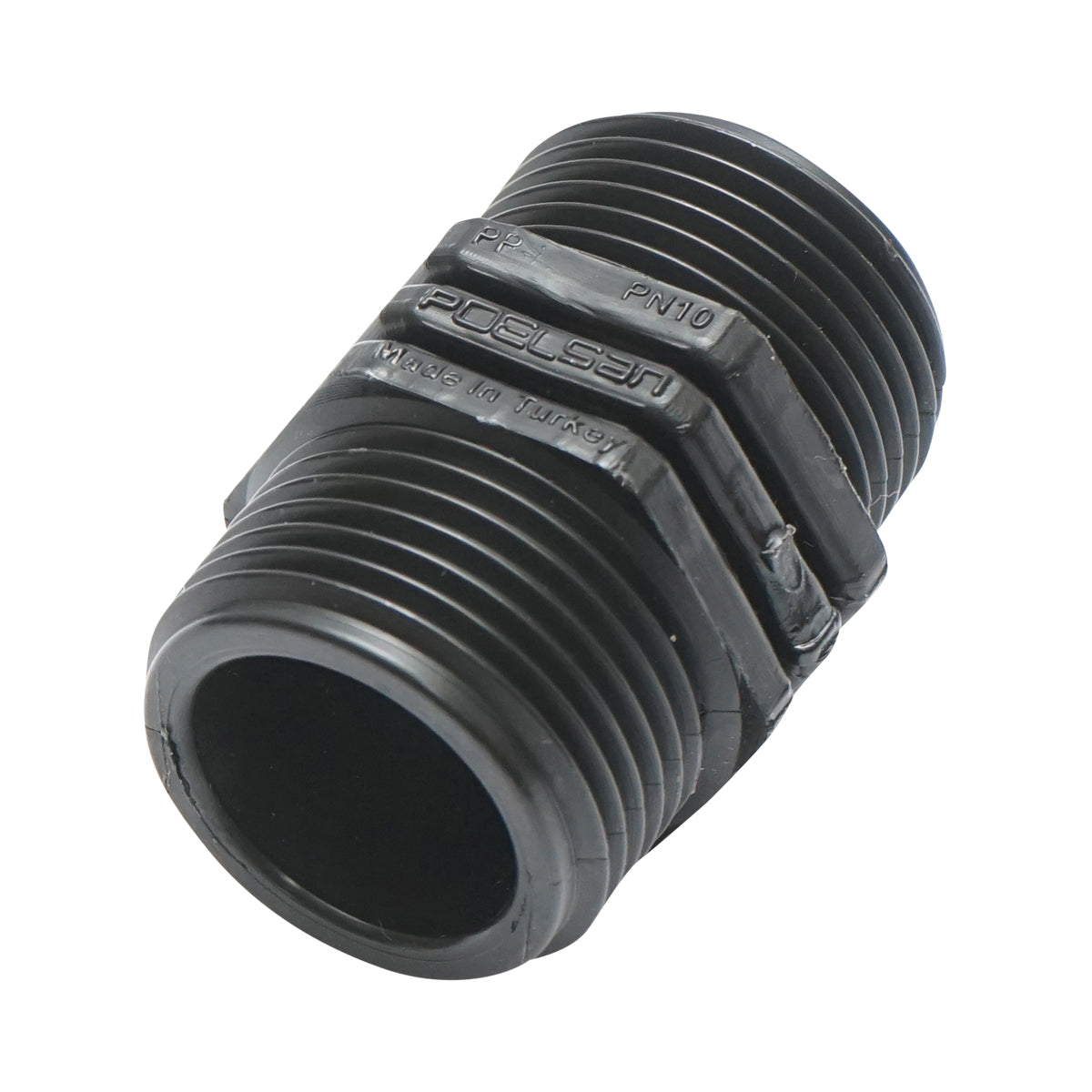 Equal nipple with external thread D1x1 toll for irrigation systems PN10
