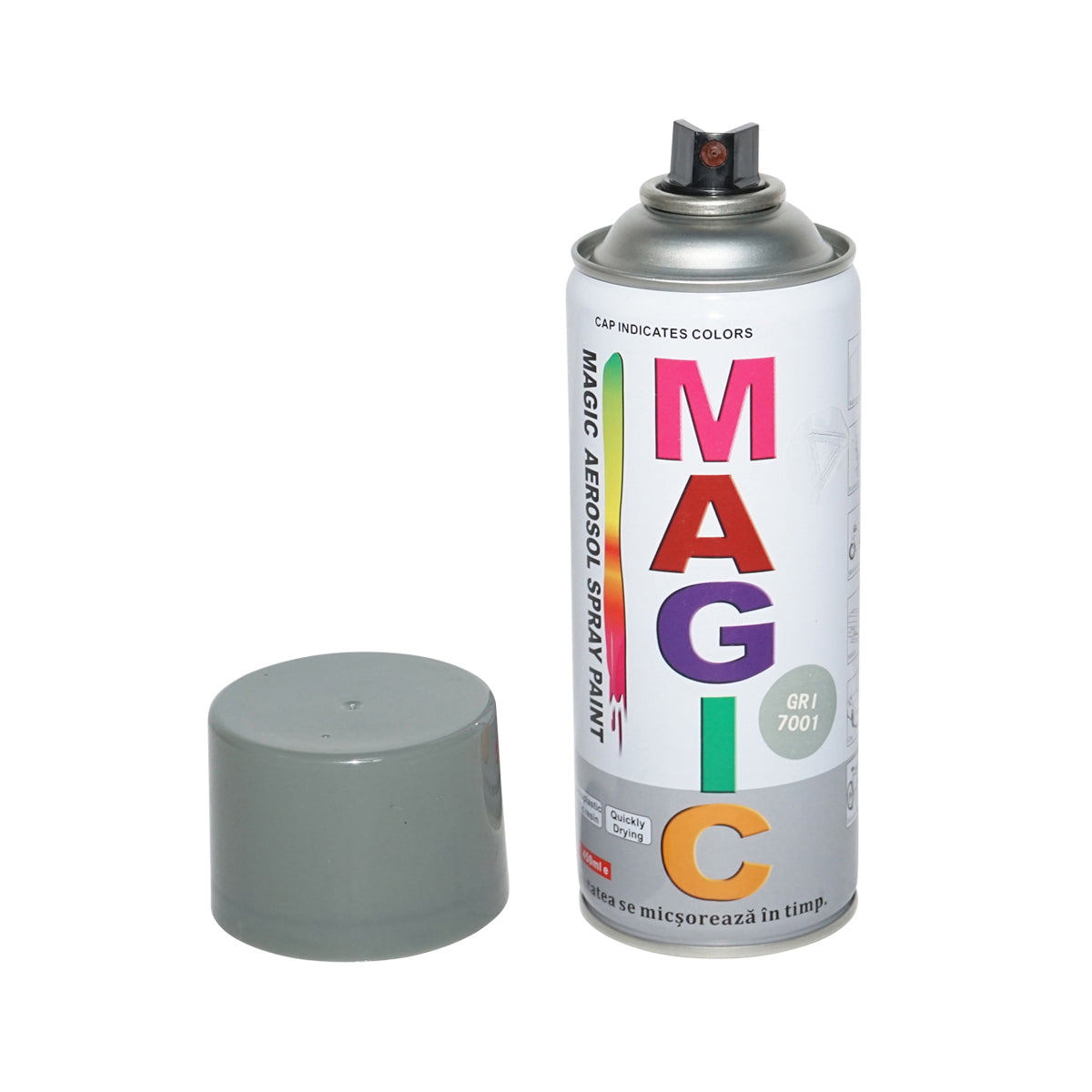 Magic gray spray paint 7001 450 ml