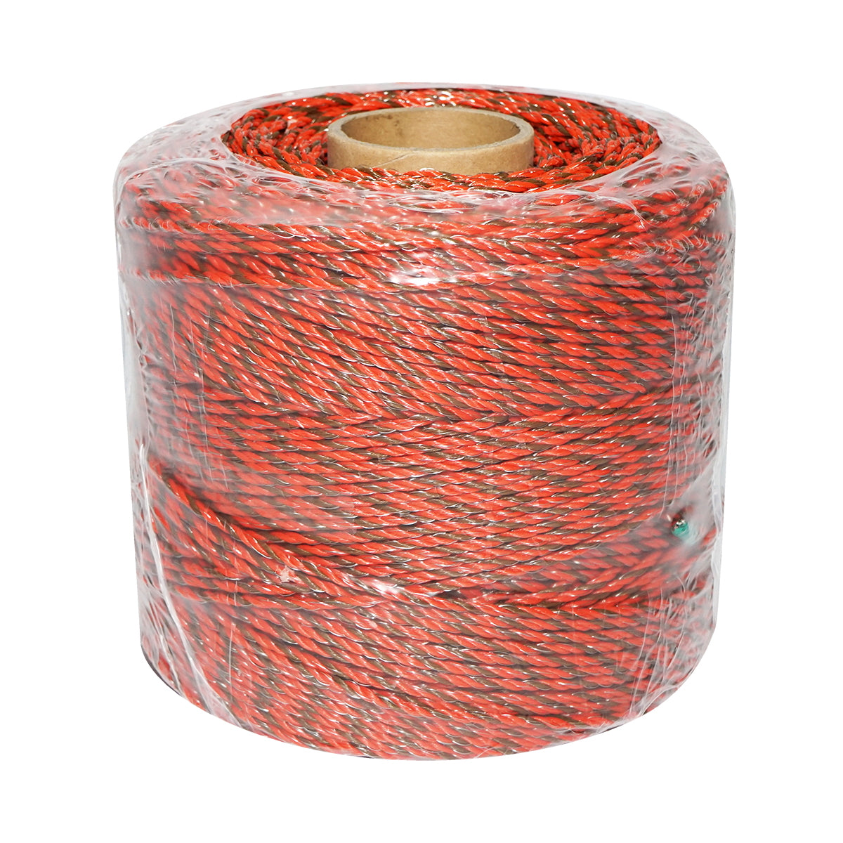 Orange-black wire spool 3.5mm 6x0.25mm SS, 500m electric fence, resistance 0.9 Ohm Bourget