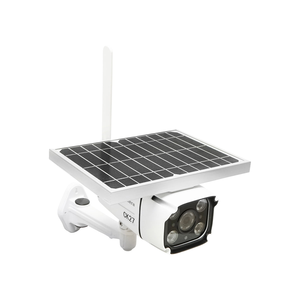 4G surveillance camera with solar panel designed for areas without electricity (farms, cabins, fishing places)