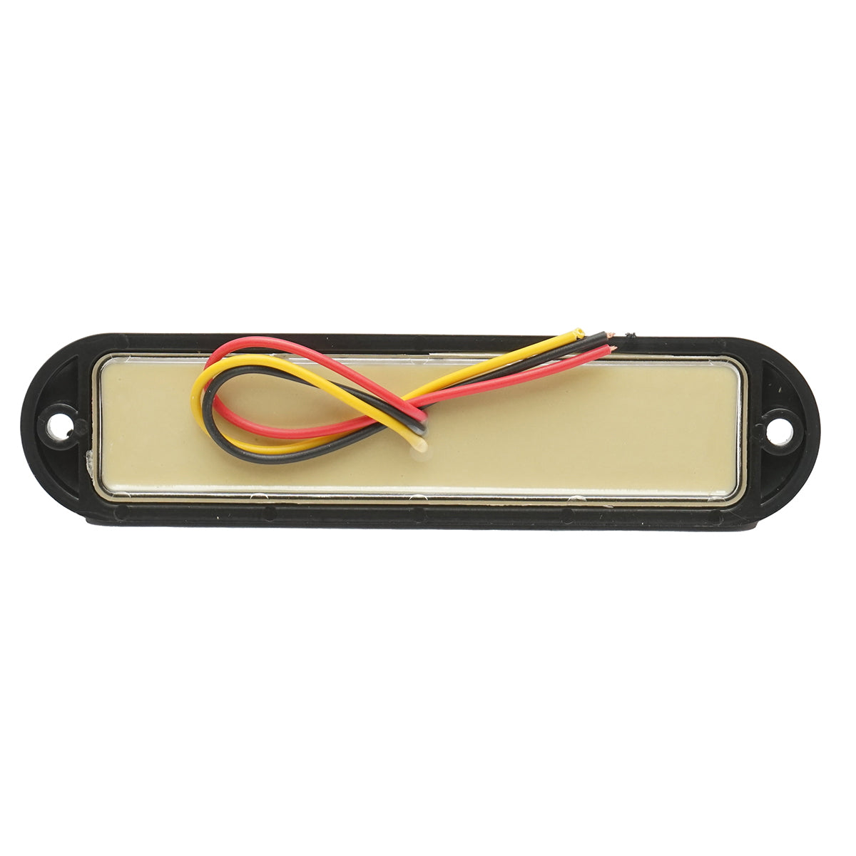 Slim white LED side marker lamp 12-24V, yellow FR1286W Breckner Germany