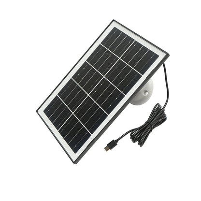 3MP surveillance camera, 4G rotating with 5W solar panel, PTZ, 1080P, motion sensor, night vision, V380 Pro application