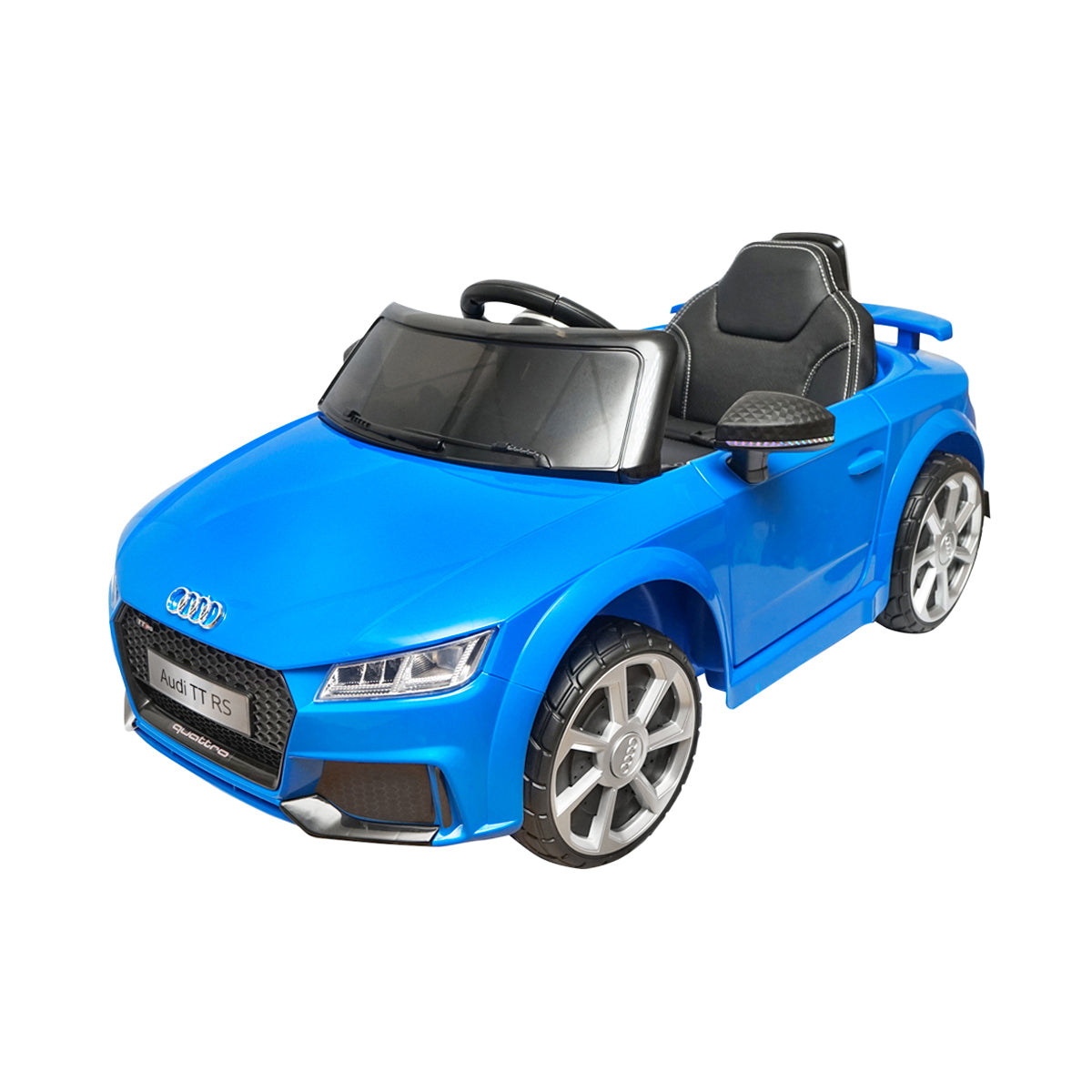 Electric car with a 6V/4Ah battery and remote control for children Audi TT JE1198 blue