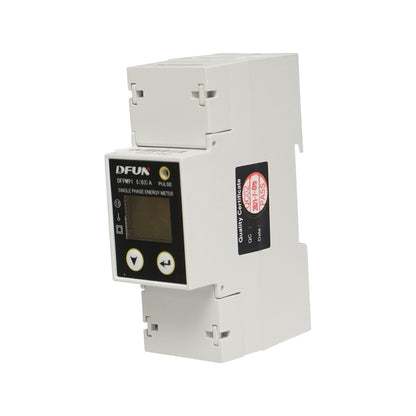 DFUN DFPM91 smart power relay, single-phase 220V, 63A with digital fuse, Split Core transformer 600V, 50-60Hz