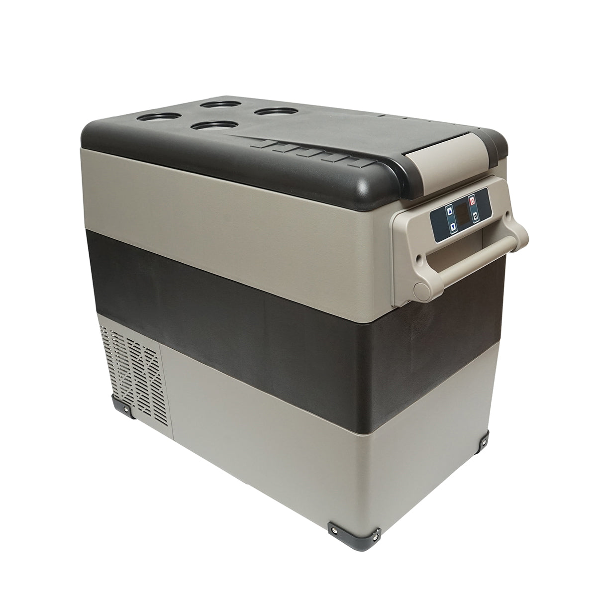 Car refrigerator with 60W compressor, capacity 49.4L, power supply voltage 12-24-220V, LCD screen, 690x346x524mm CF55 AUTOSPEED