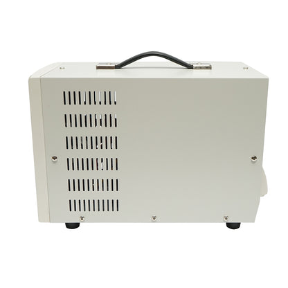 Single-phase automatic voltage stabilizer with relay 5000VA/140-260V, 2 Schuko sockets 230V, LCD display Breckner Germany