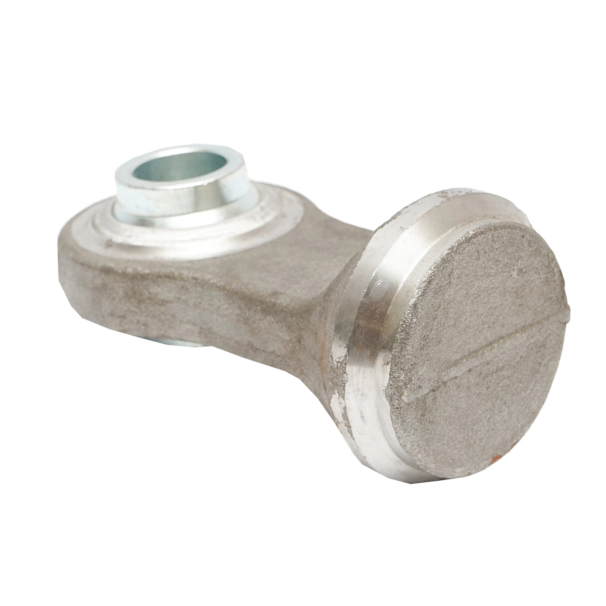 Spherical joint, central hydraulic pull rod weldable with a shoulder L 145mm bearing 26mm