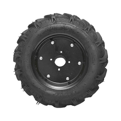 Complete wheel 500/12 R1 6PR with black rim