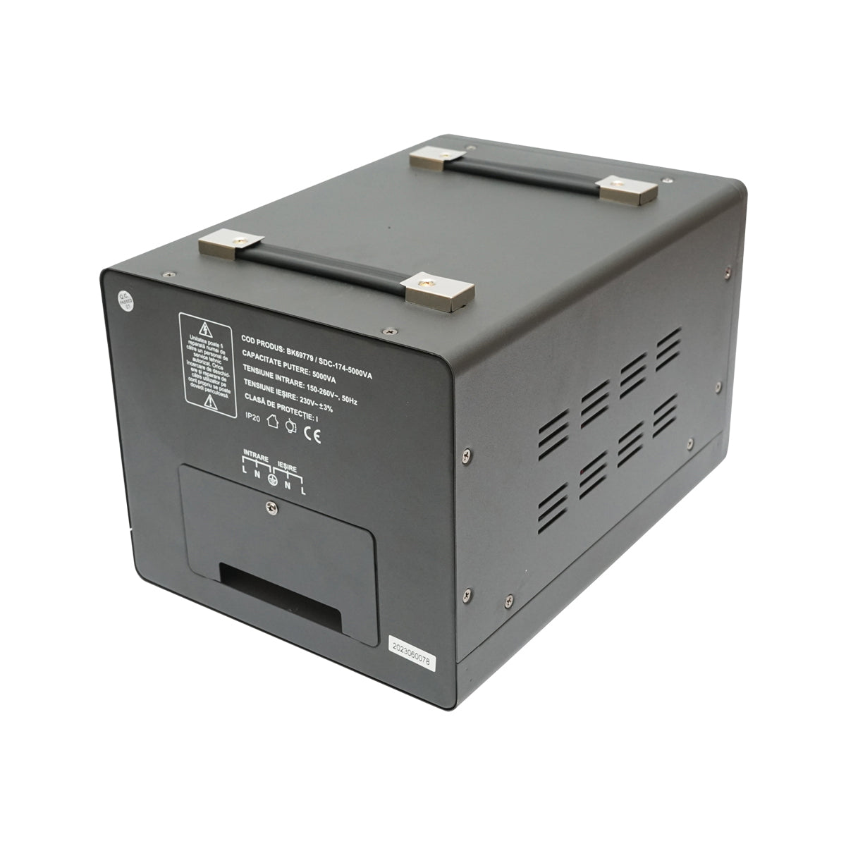 5000VA single-phase automatic voltage stabilizer with servomotor Breckner Germany