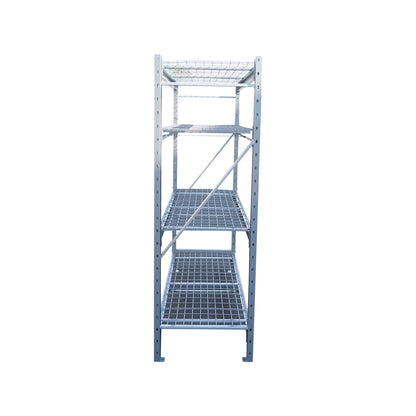 Heavy duty metal shelf with 4 shelves 1960x610x1830mm