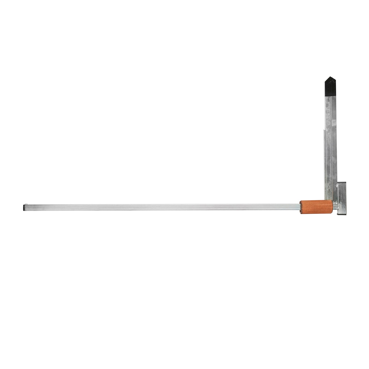 1000mm metal forest rake with wooden handle