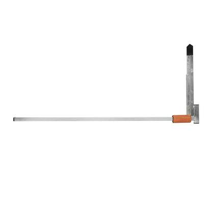 1000mm metal forest rake with wooden handle