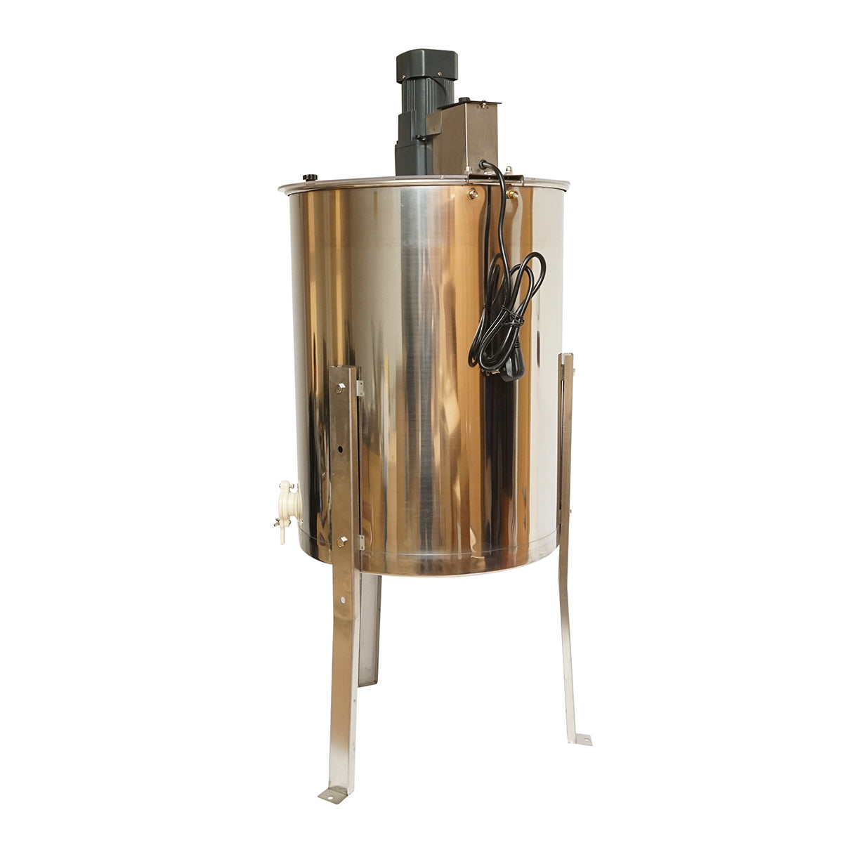 Electric centrifugal bee honey extractor 220V, stainless steel with 4 frames