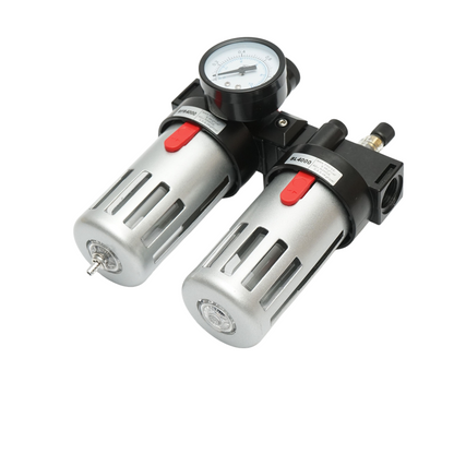 Air filter and lubricator with a maximum pressure regulator of 1 MPa, 1/2 connection