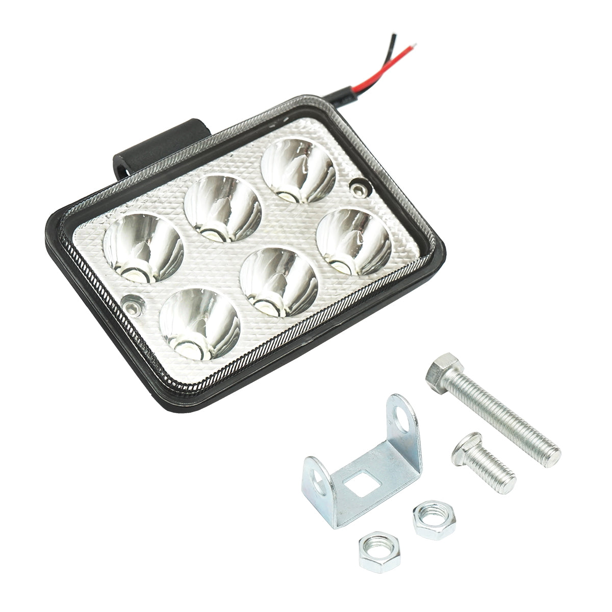 Lamp with 6 LEDs 10-60V 18W radiation angle 30 degrees spotlight type