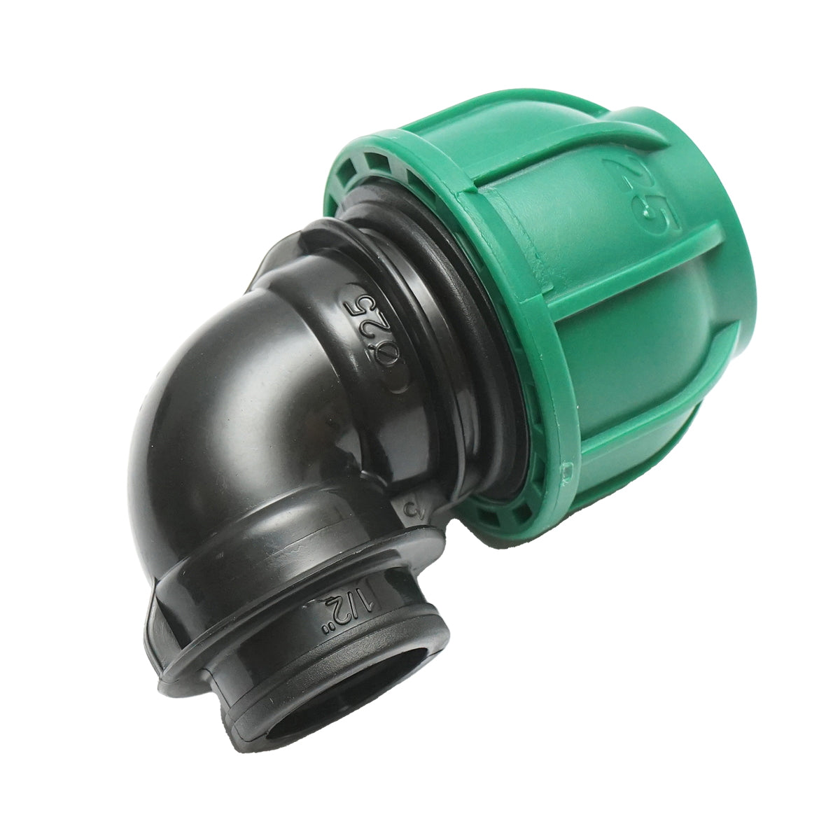Compression fitting with internal thread D25mmx1/2 inch, PN10 Bar for irrigation systems