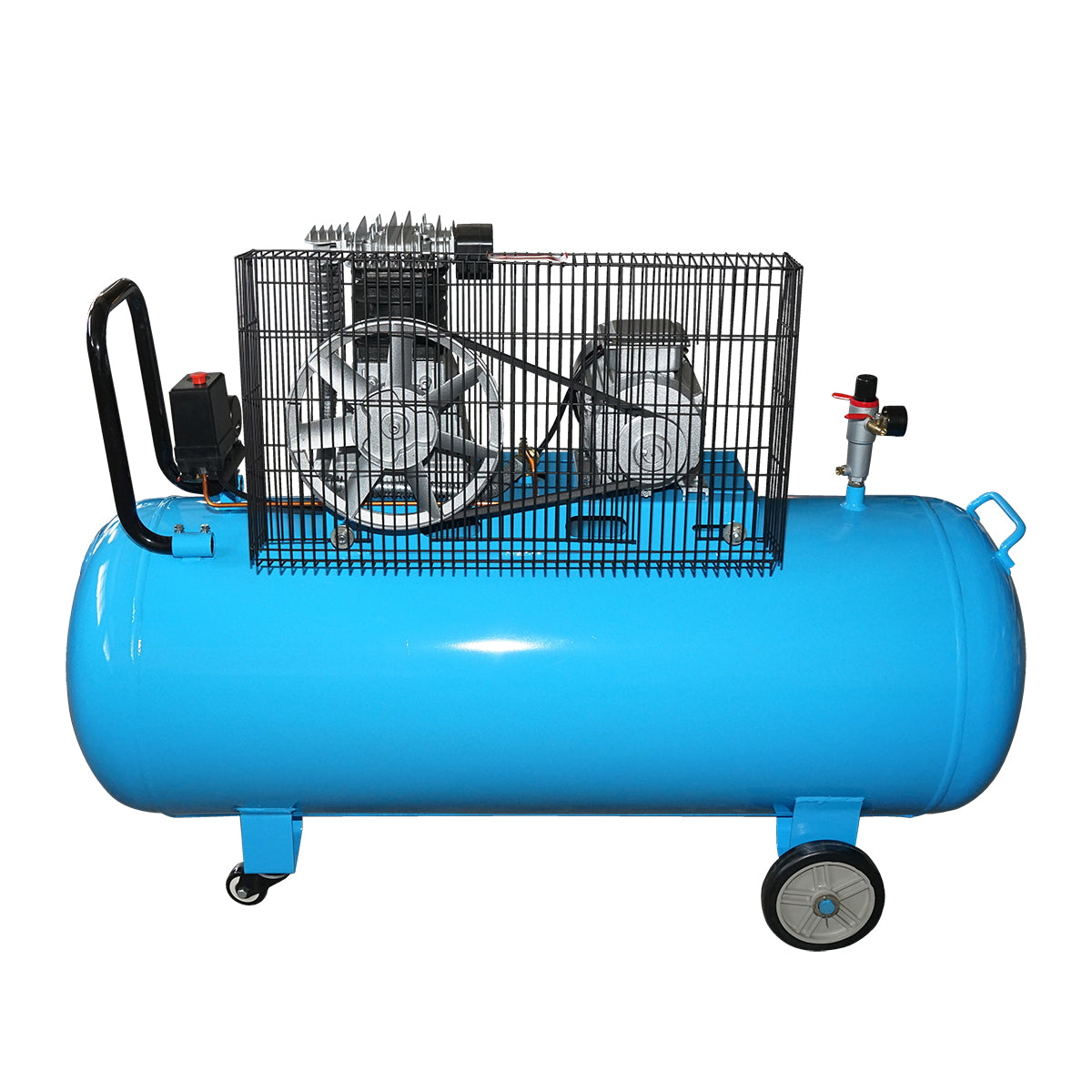 Air compressor 380V, 200L power 2.2kW/3HP maximum pressure 8 Bar, flow rate 250L/min Breckner Germany