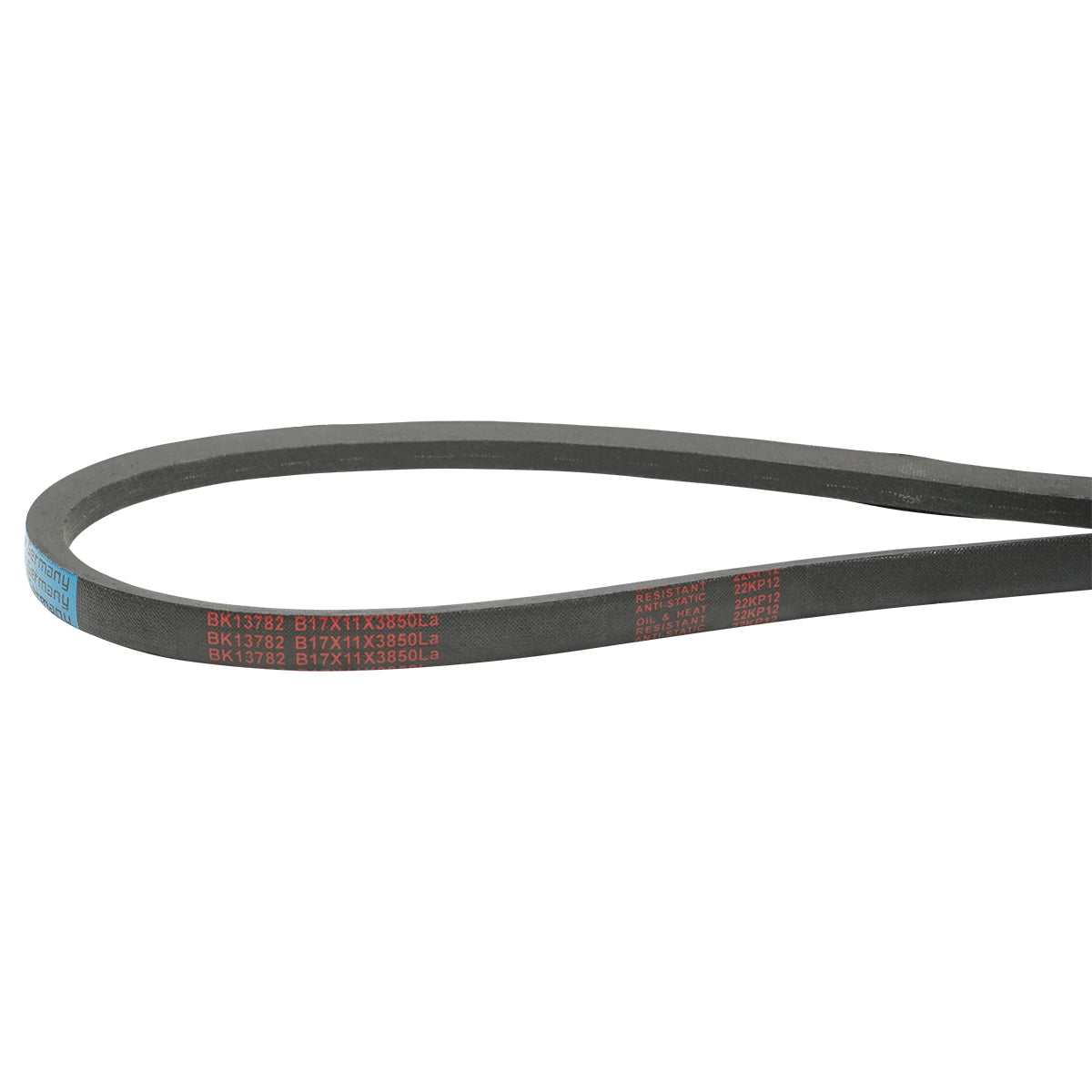 Trapezoidal transmission belt B 17x11x3850 LA