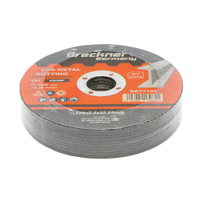 Flex disc for cutting and polishing metal T41 125x2.5x22mm Breckner Germany