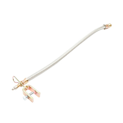 Wheel valve extension with metal protection and clip with screw 50/400mm