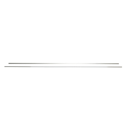 Aluminum profile LED strip 15.8x15.8x2000mm, applied at interior corner 90 degrees with frosted diffuser, maximum strip 12mm Breckner Germany