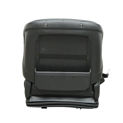 Universal seat with belt for agricultural or industrial machines, forklift