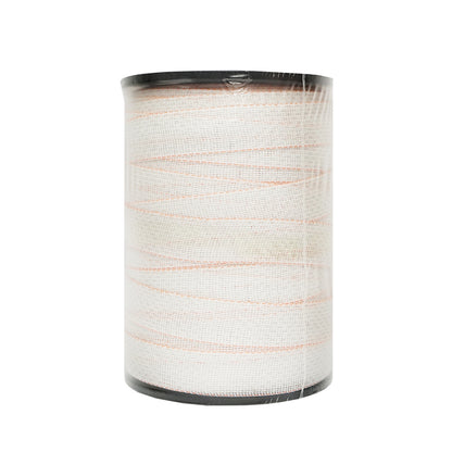 White-orange band roll, width 40mm 10x0.3mm SS length 200m Baisan electric fence