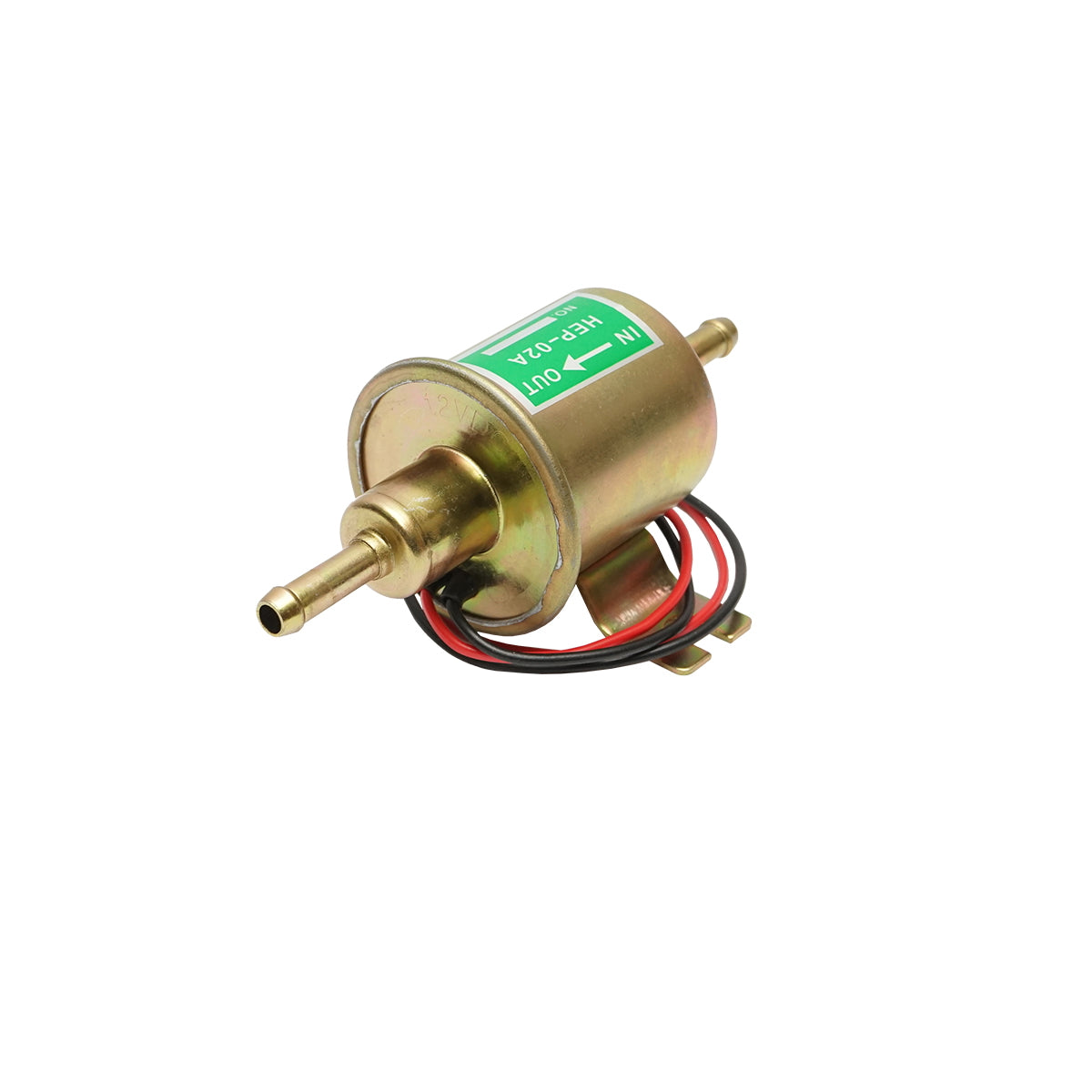 Universal electric fuel pump HEP for diesel/petrol, with built-in filter, 12V/2A