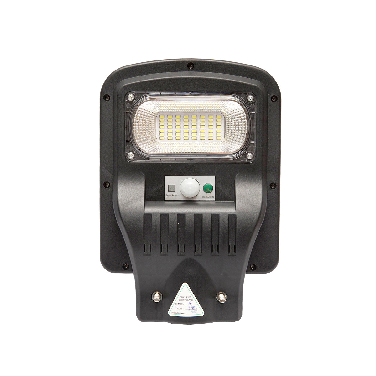 Solar LED street light 50W, 6500K, IP65 with solar panel and pole mount Breckner Germany