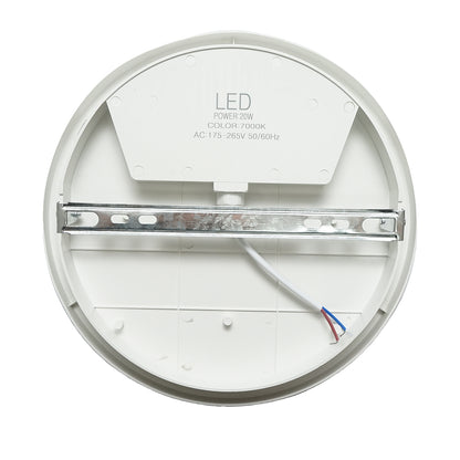 LED ceiling light 20W, 220V, 7000K cold light lighting fixture 218x70mm interior/exterior Breckner Germany