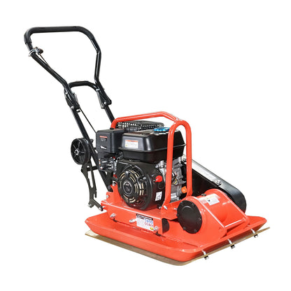 C100-A plate compactor with a working surface of 690x460mm, standard euro 5 engine, 196CC/6.5HP, 5400 RPM, 106Kg Breckner Germany