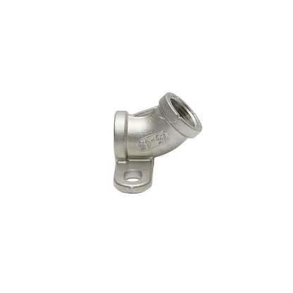 45-degree connector for pacifier attachment