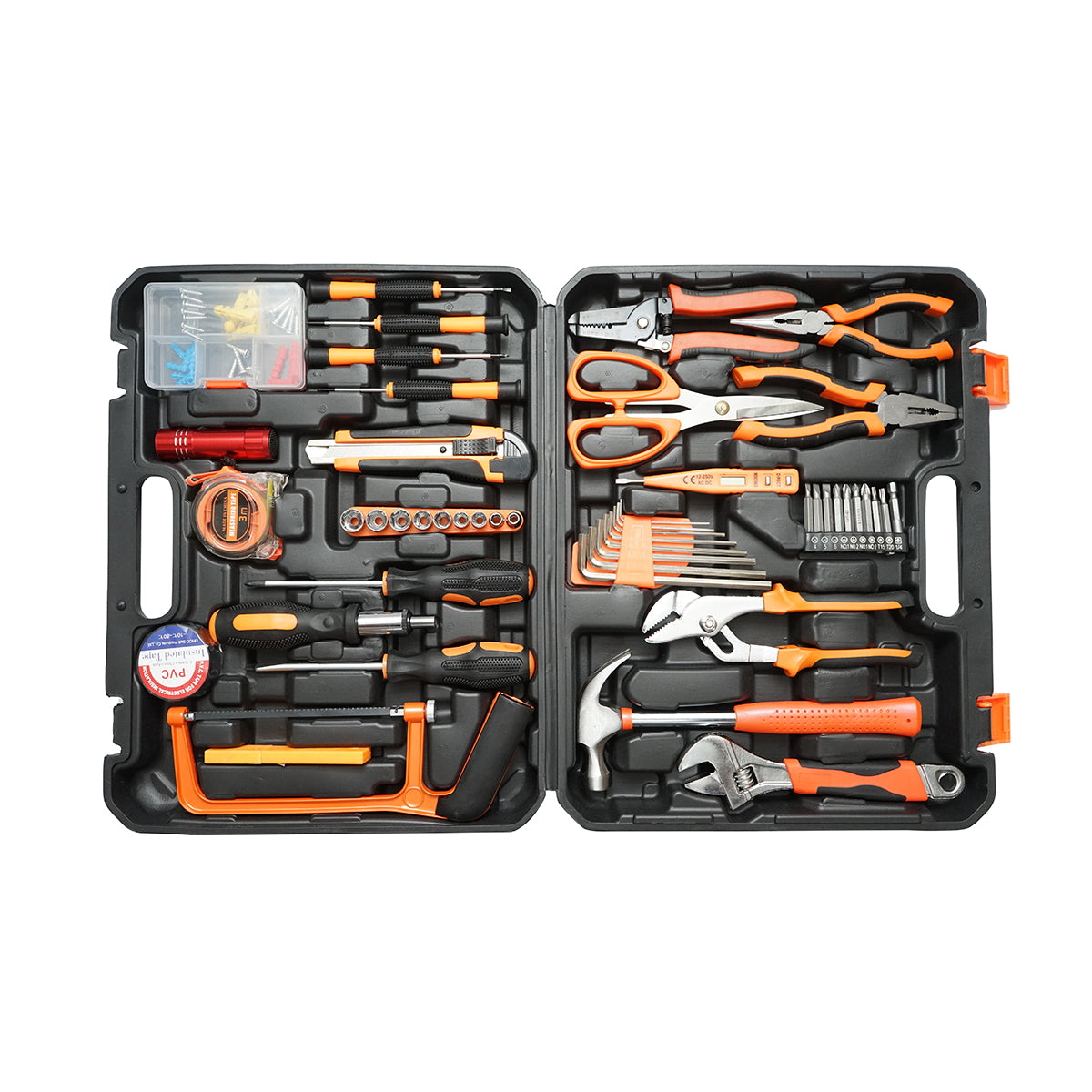 Combined tool and equipment set 49 pieces