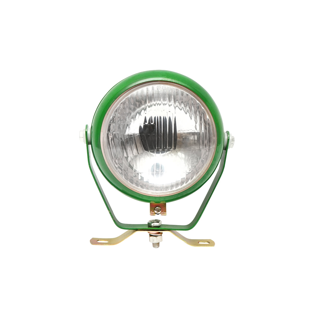 Green lamp, universal work projector for tractor, agricultural machinery, adjustable with switch 12V