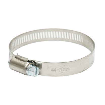 Adjustable stainless steel hose clamp 44-70mm