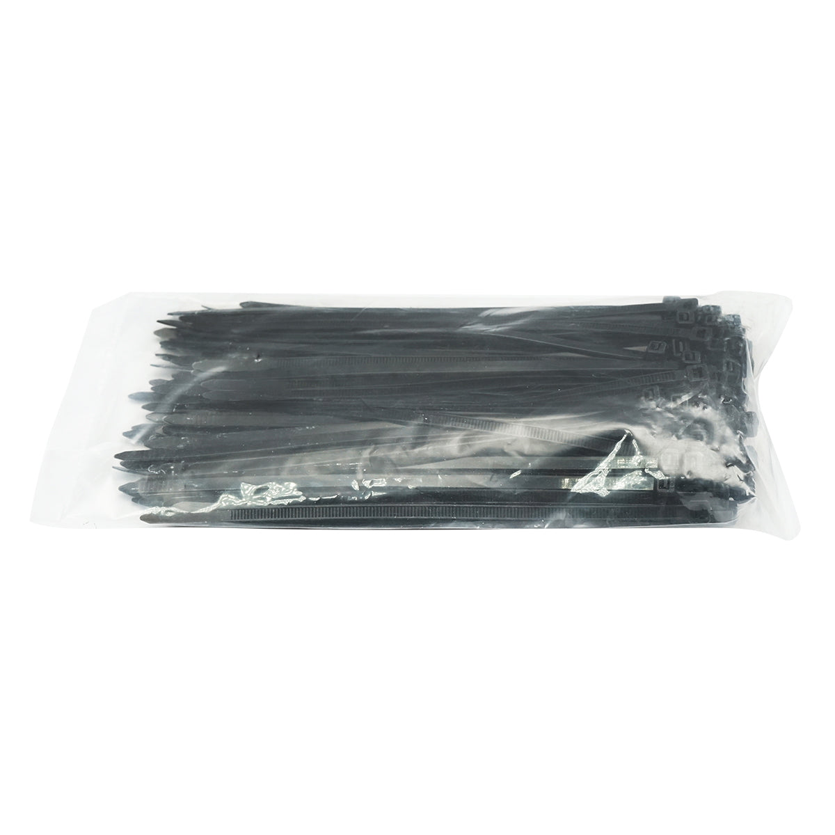 Facets, plastic necklace 4.8x200mm black set of 100 pcs Breckner Germany