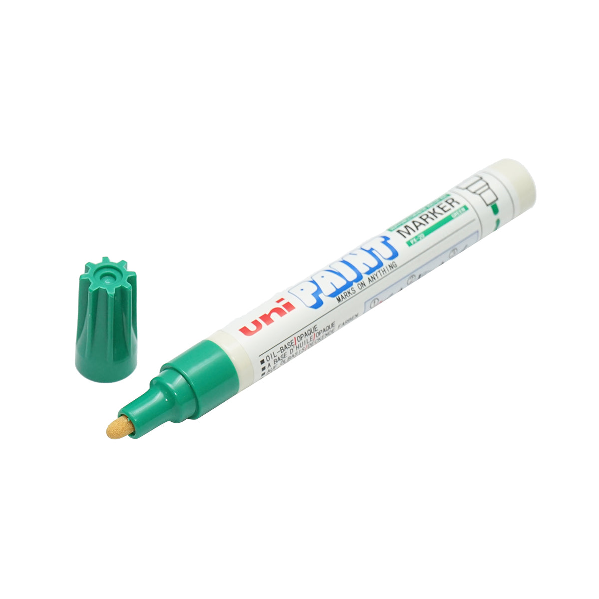Green marker for queens