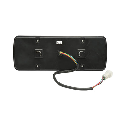 Universal right rear lamp 345x130mm with LED 12V Breckner Germany