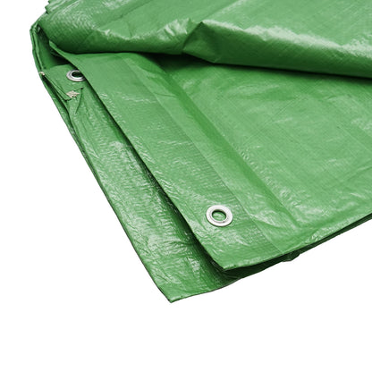 Green net tarpaulin with fastening eyelets 100g/m2 4x6m Breckner Germany
