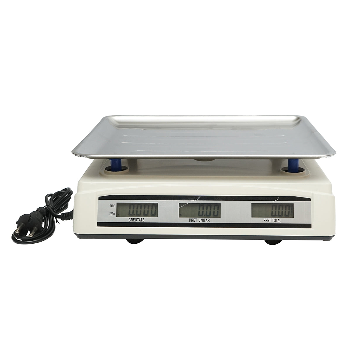 Electronic scale with LCD screen, capacity 40 Kg with 4V battery Breckner Germany