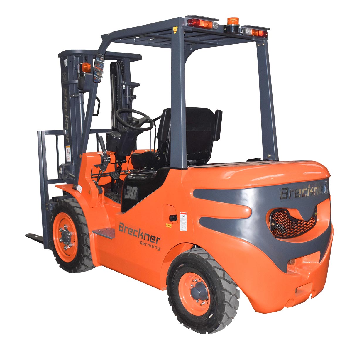 3 Ton Forklift with lateral translation, 1070mm duplex, lifting height 3m