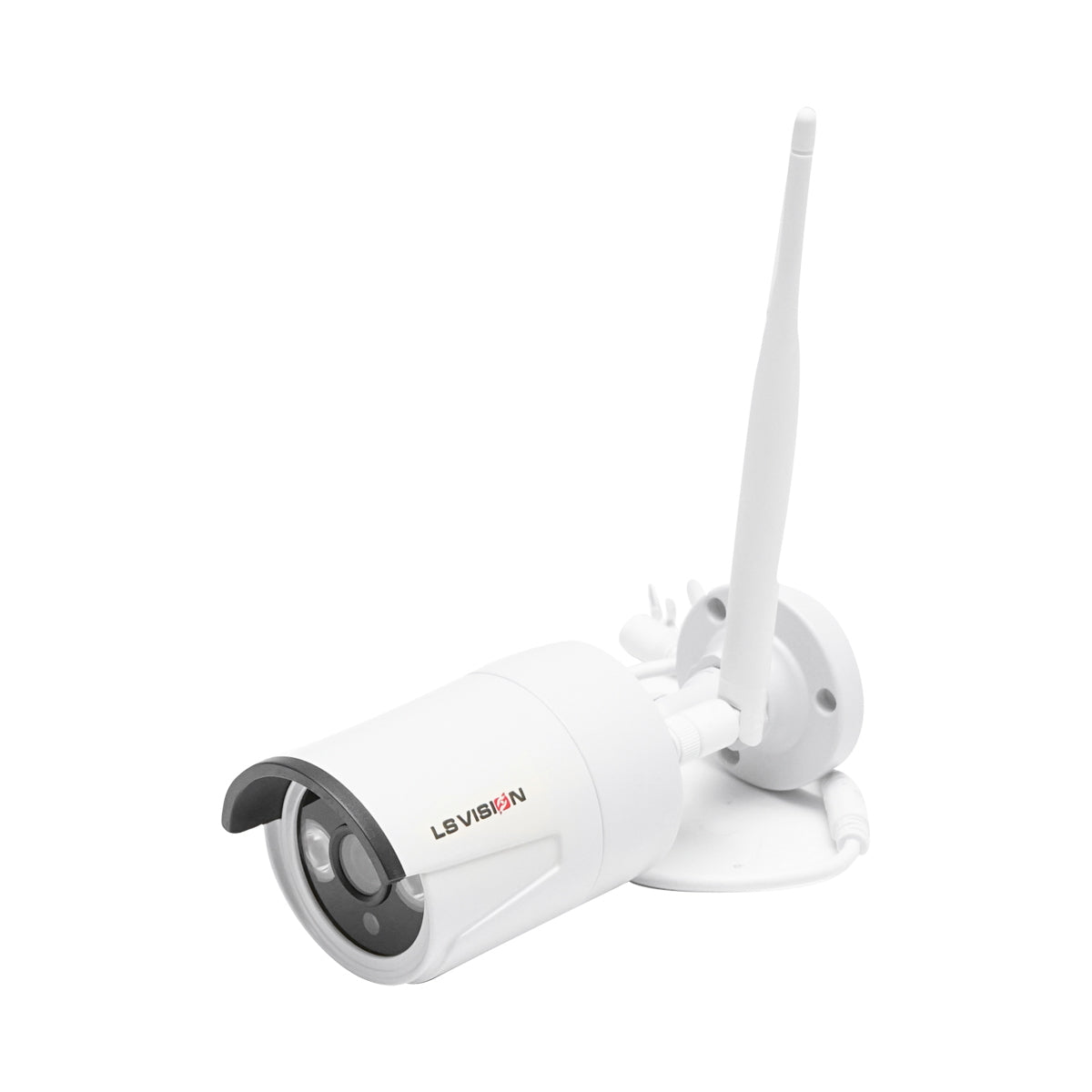 CCTV surveillance system with 4 cameras, motion sensor, WIFI, 2.4G, HD Ls Vision