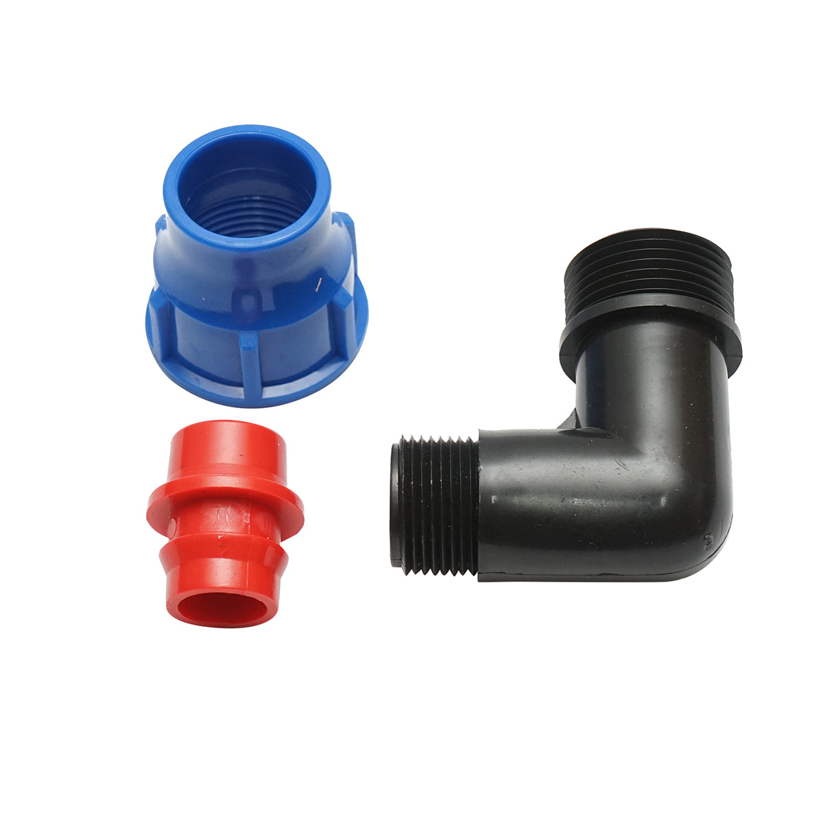 Drainage pipe with external thread D25mmx3/4 inch, for irrigation systems