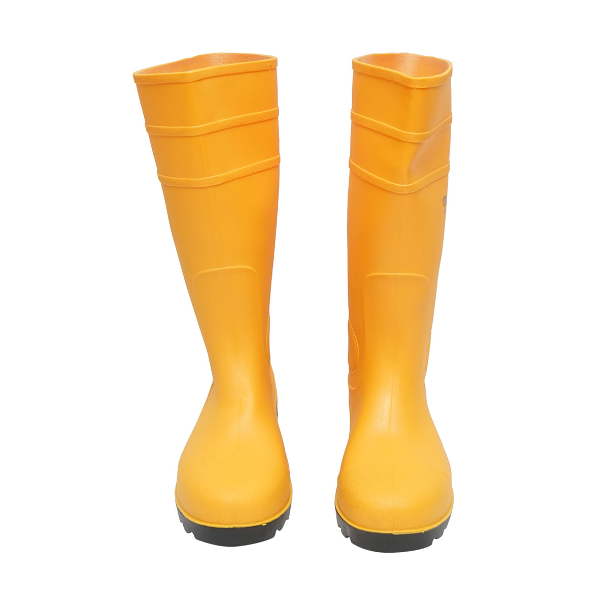 Rubber work boots, yellow, size 42 Crownman