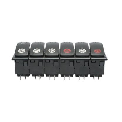 Control panel, 7-button universal switch